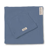 swaddle & beanie set - linen rib by bella tunno