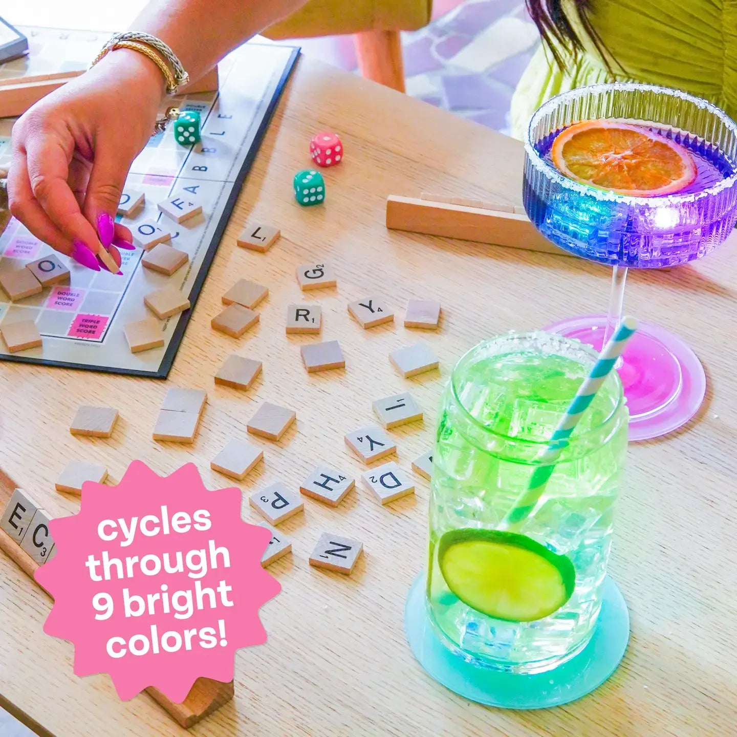 drink cubes - light-up glo cubes by glo pals