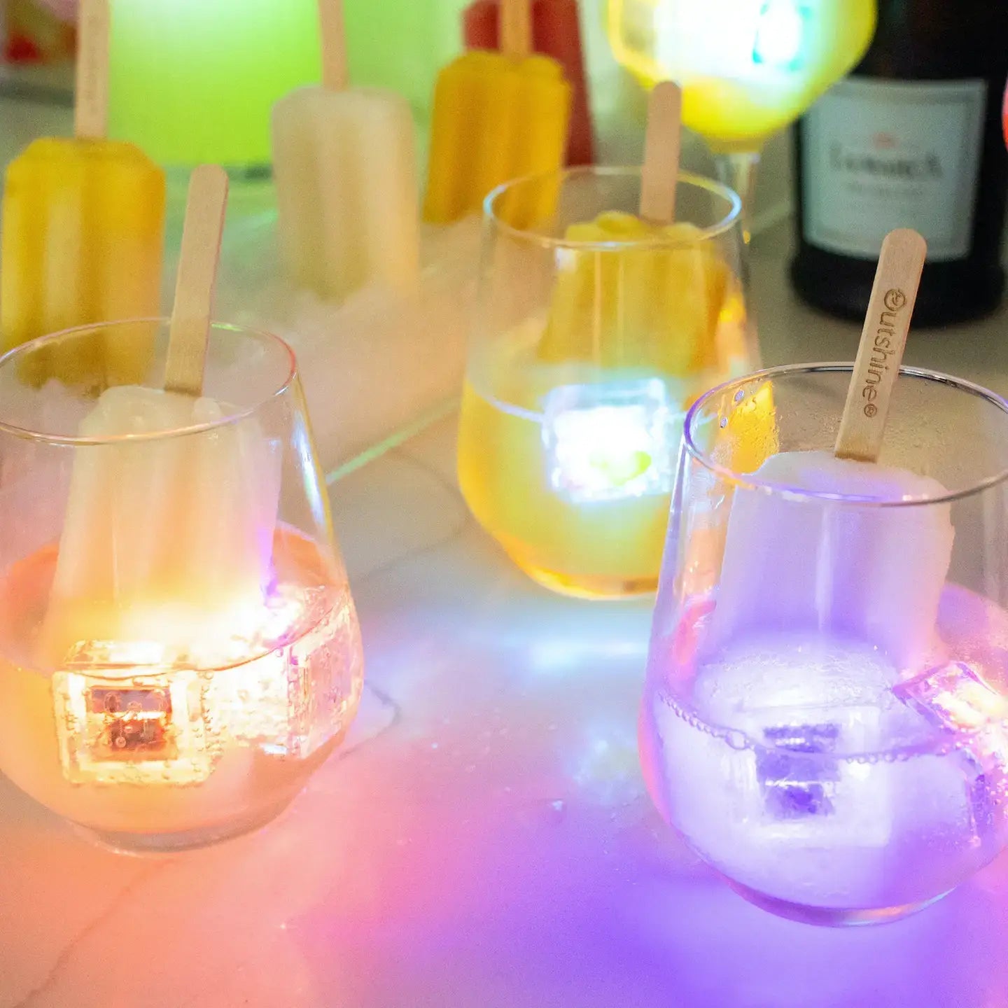 drink cubes - light-up glo cubes by glo pals