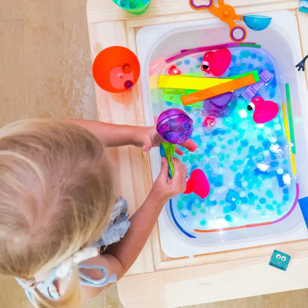 bath glo pals - light up cubes by glo pals