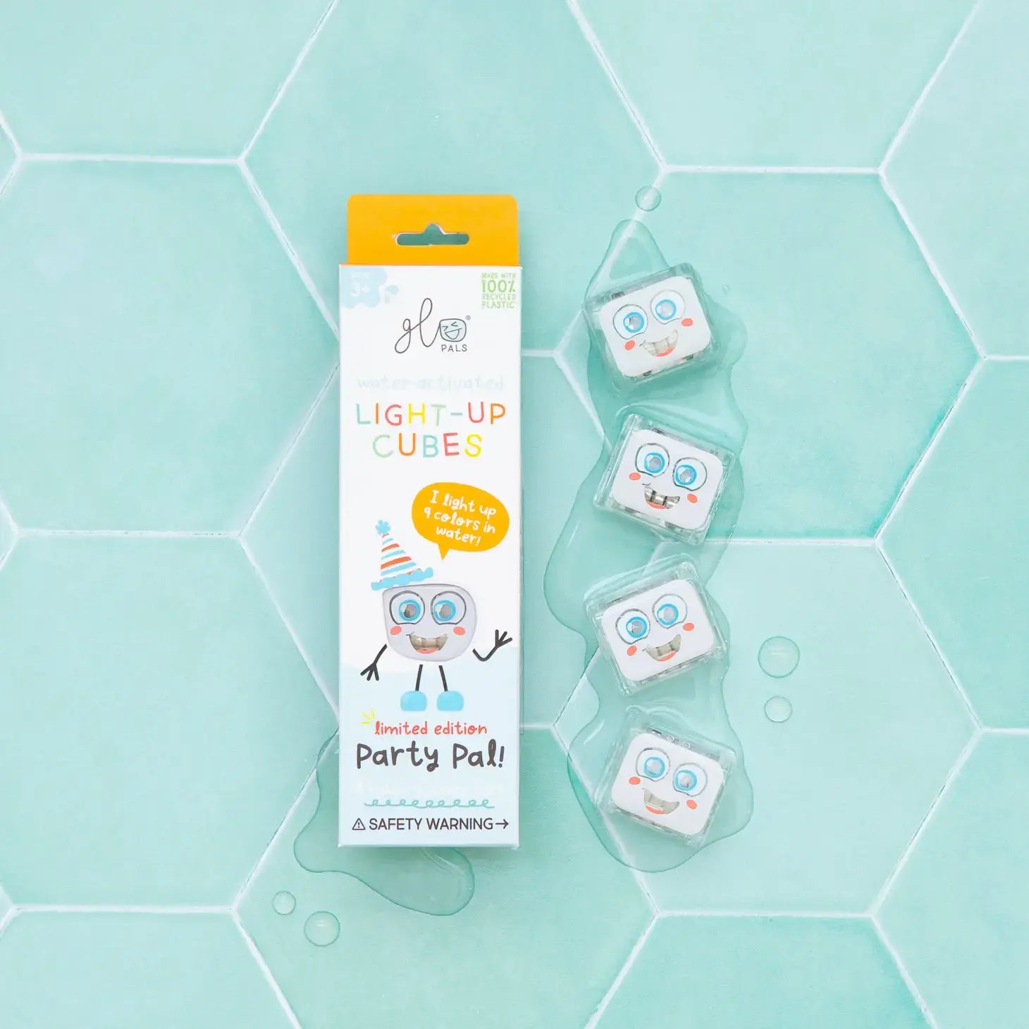 toy - light up cubes - party pal by glo pals