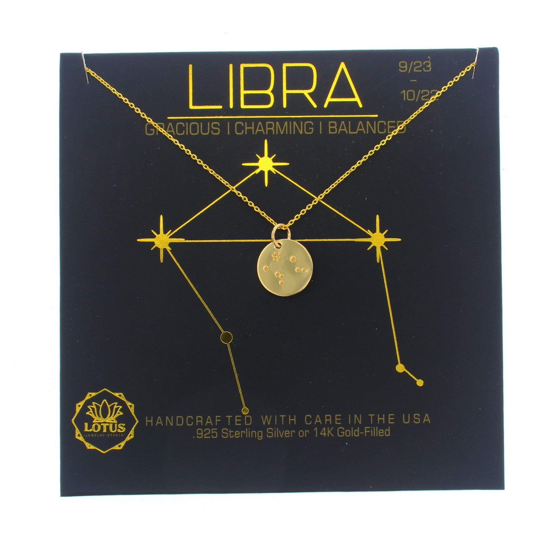 necklace - zodiac by lotus jewelry studio