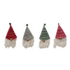bottle + tree topper - felt gnome by creative co-op