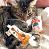 cat toy - crinkle catnip - country music by speckle & spot by oré originals