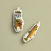cat toy - crinkle catnip - gone fishing! by speckle & spot by oré originals