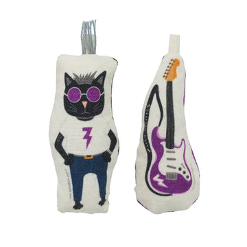 cat toy - crinkle catnip - rock star by speckle & spot by oré originals