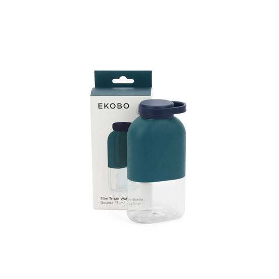 water bottle - slim tritan silicone by ekobo