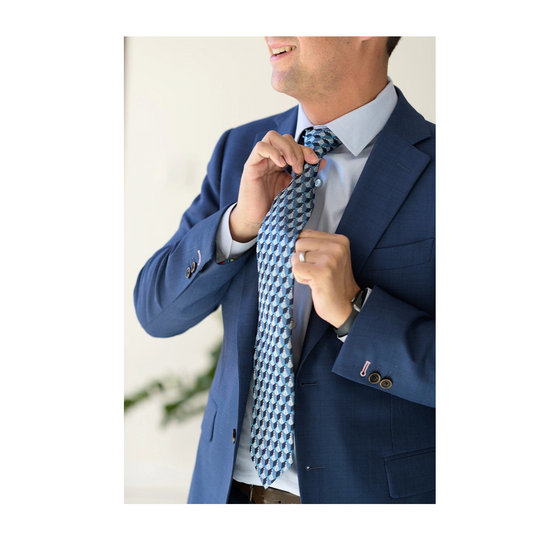 neck tie - ocu - gold star by william & lauren