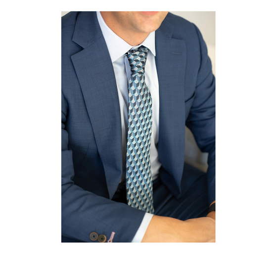 neck tie - ocu - gold star by william & lauren