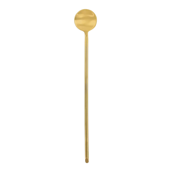 spoon - thin gold - 6.75" long by be home