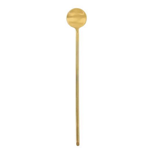spoon - thin gold - 6.75" long by be home