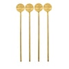 spoon - thin gold - 6.75" long by be home