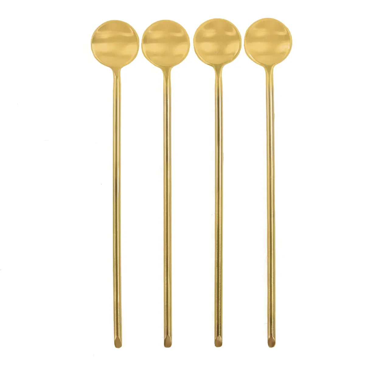 spoon - thin gold - 6.75" long by be home