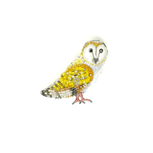 brooch pin - golden owl by trovelore