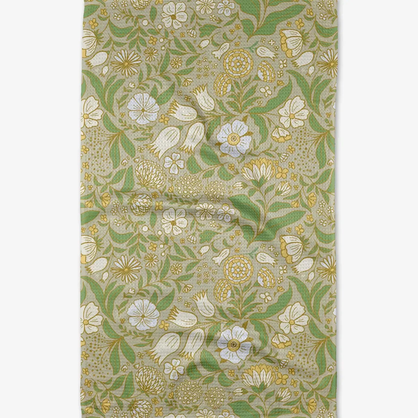 microfiber tea towel - golden summer by geometry house