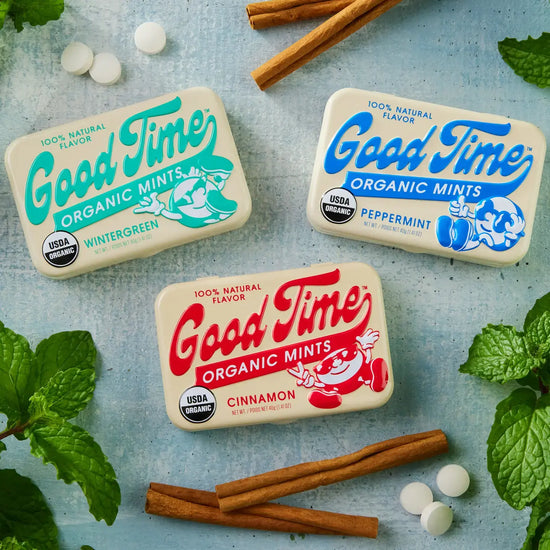 candy - organic mints - good time by big sky brands