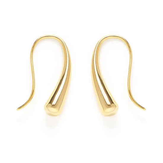earrings - gota - silver plated brass by amano studio