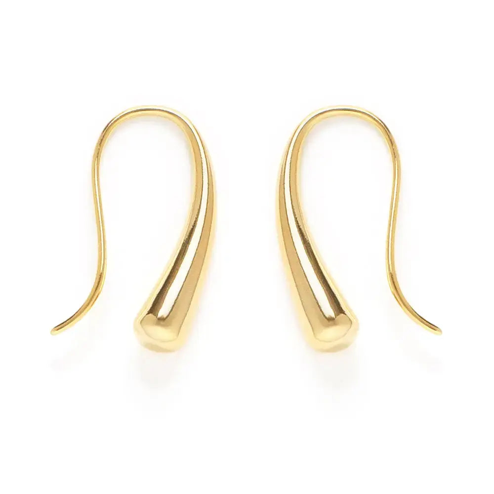 earrings - gota - silver plated brass by amano studio