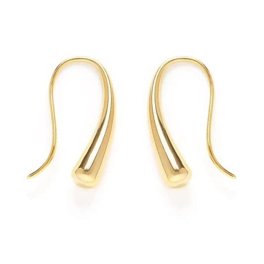 earrings - gota - silver plated brass by amano studio