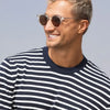 sunglasses - "gram" - crystal/polarized lens by blue planet eyewear