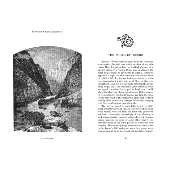 book - the grand canyon expedition by gibbs smith