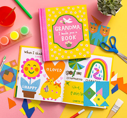 book - grandma, i made you a book by compendium