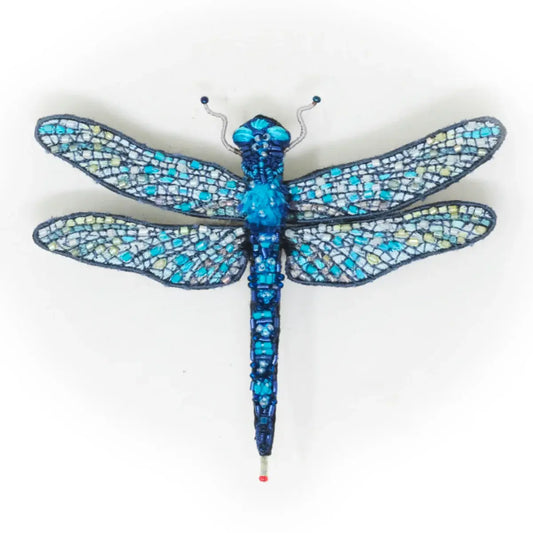 brooch pin - great blue skimmer by trovelore