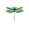 brooch pin - green darner dragonfly by trovelore