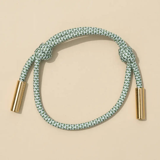 bracelet - paracord rope by nickel and suede