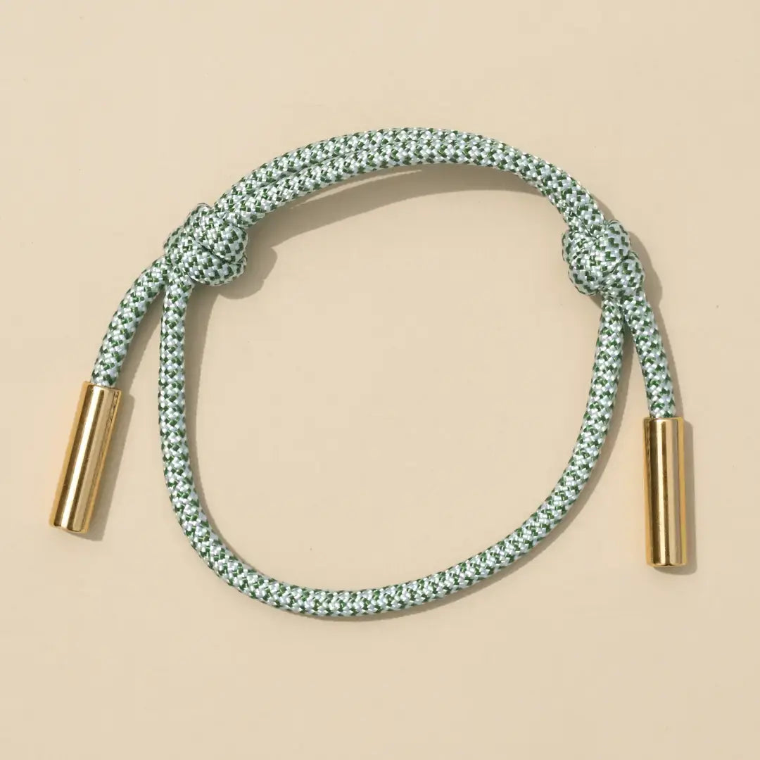bracelet - paracord rope by nickel and suede