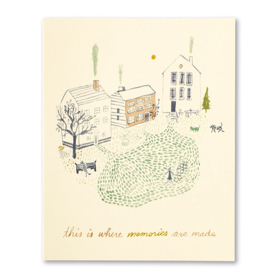card - new home - where memories are made by compendium