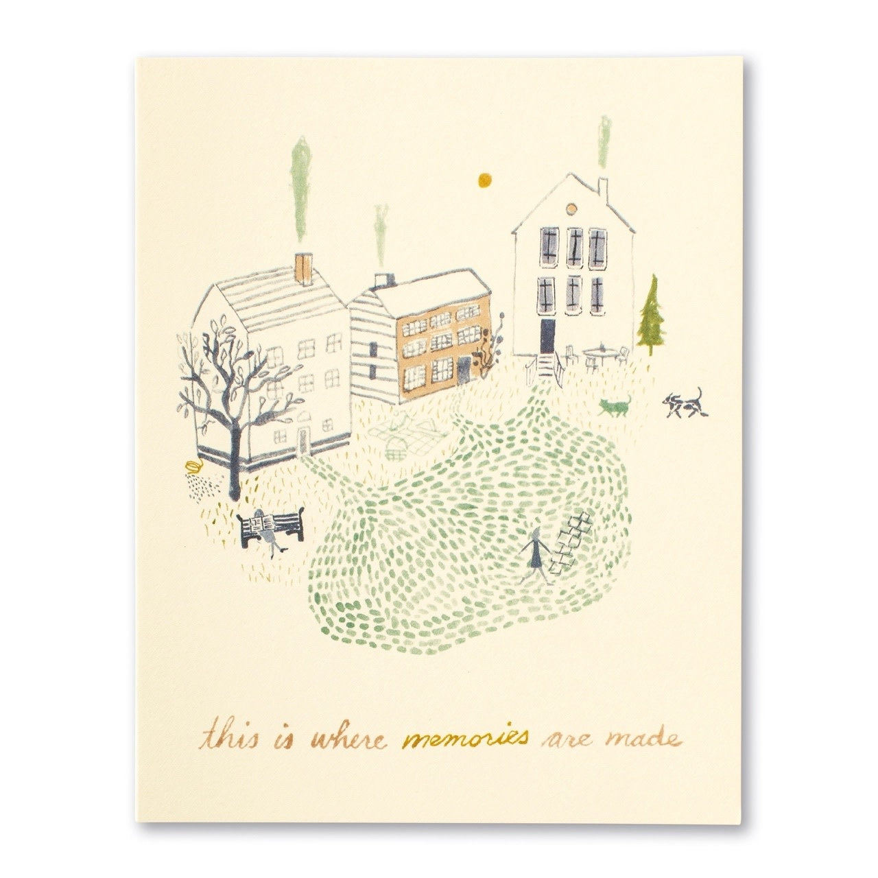 card - new home - where memories are made by compendium