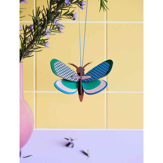 3d ornament puzzle - insect by studio roof