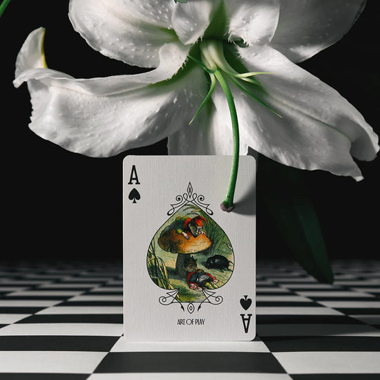 playing cards - grimmlore tartan by art of play
