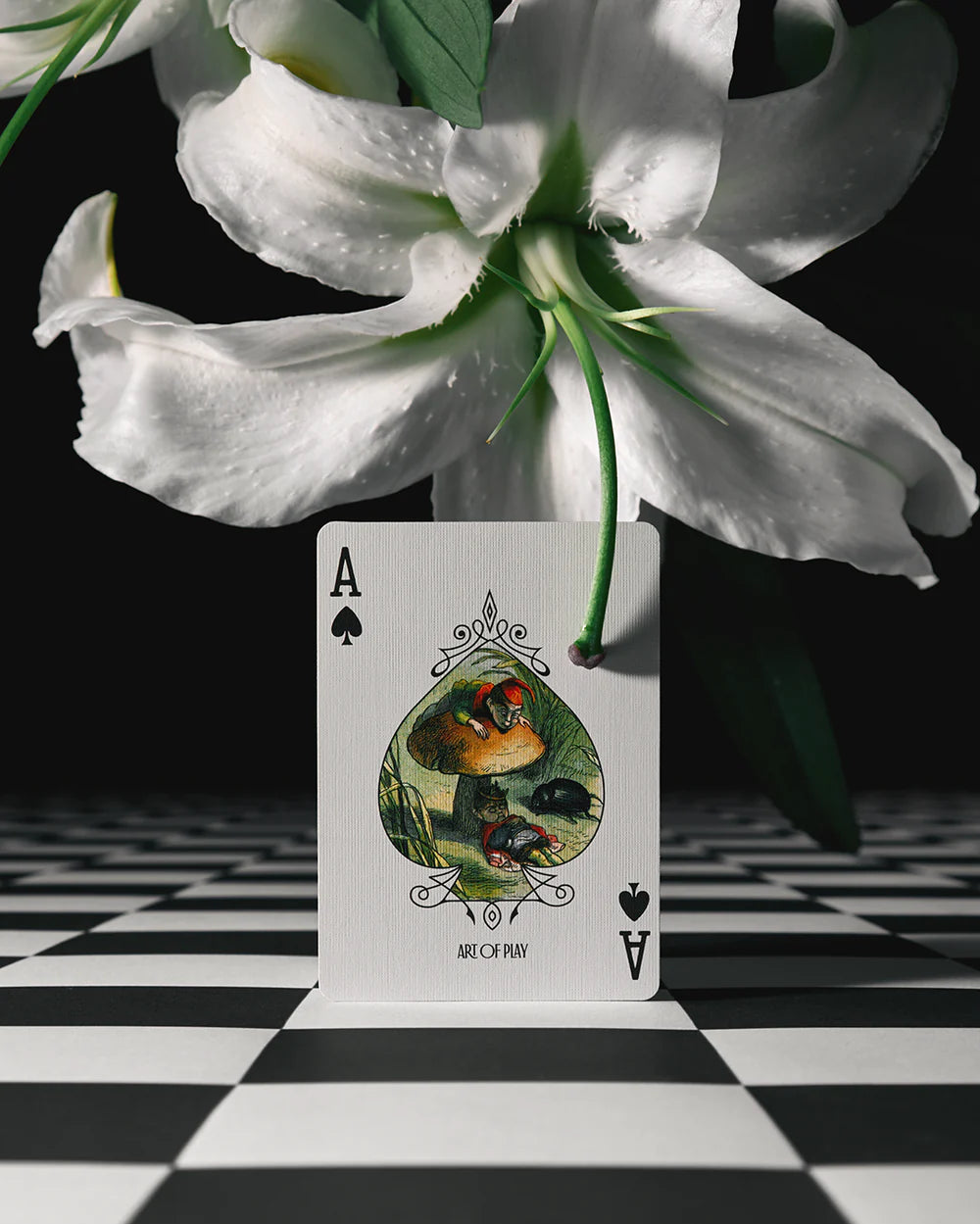 playing cards - grimmlore tartan by art of play