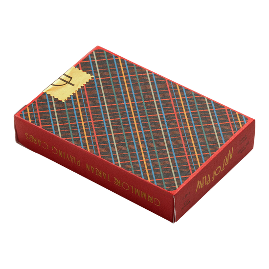 playing cards - grimmlore tartan by art of play