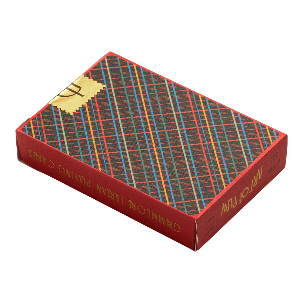 playing cards - grimmlore tartan by art of play