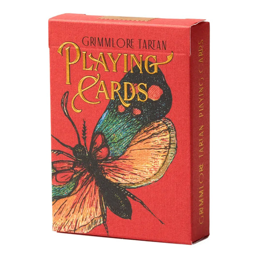 playing cards - grimmlore tartan by art of play