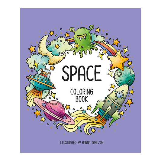 Book | Coloring | Space