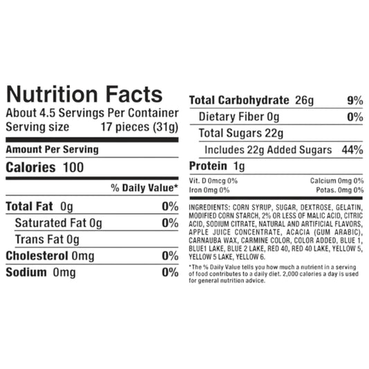 candy - nerds gummy clusters by redstone foods inc