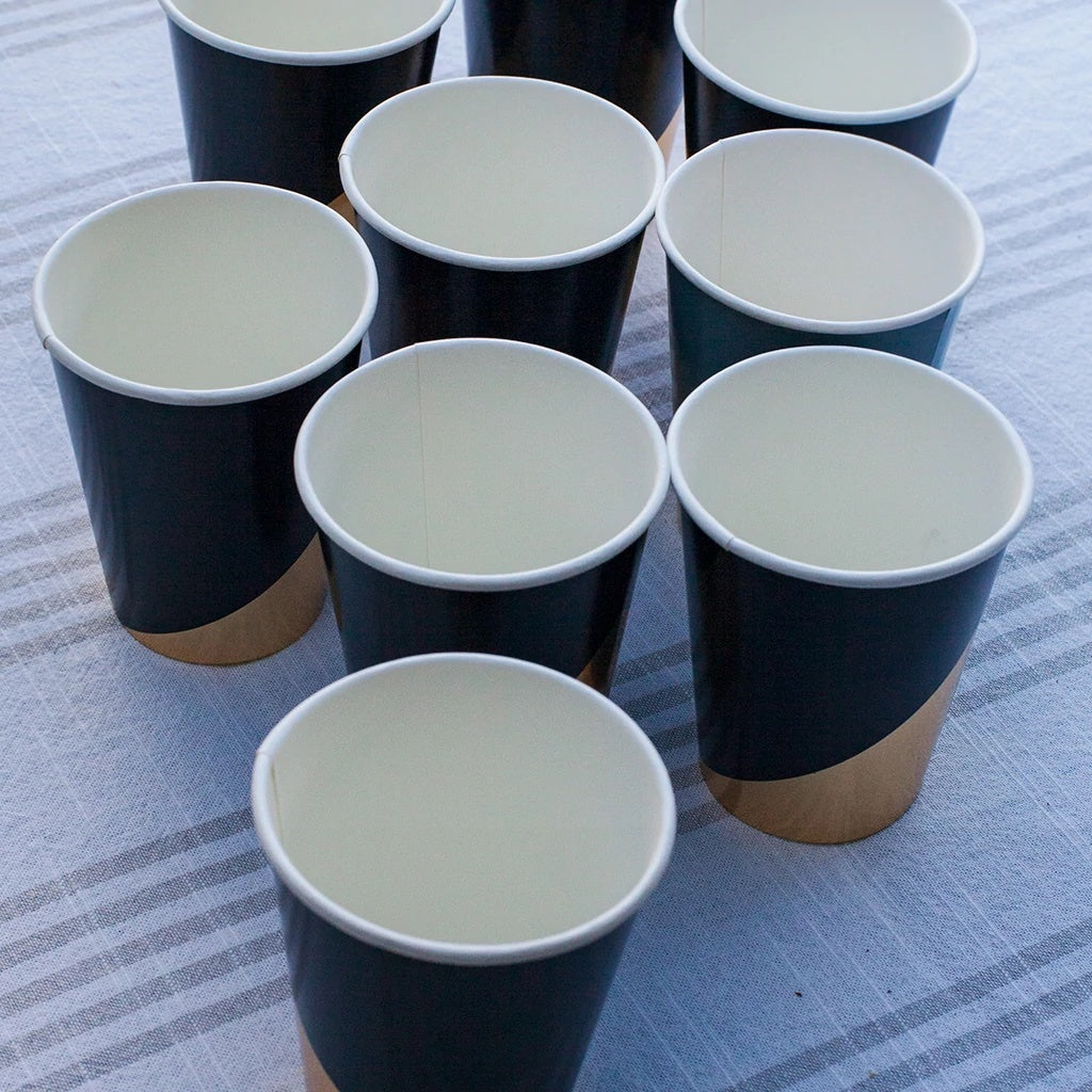 paper party cups - 16-pack by guud brand products
