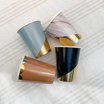 paper party cups - 16-pack by guud brand products