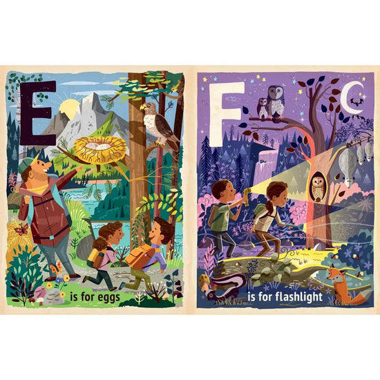 board book - alphabet - h is for hiking by gibbs smith