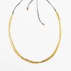 Necklace | Brass | Triple Strand