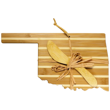 Charcuterie Board + Cheese Spreader Knife Set | Oklahoma