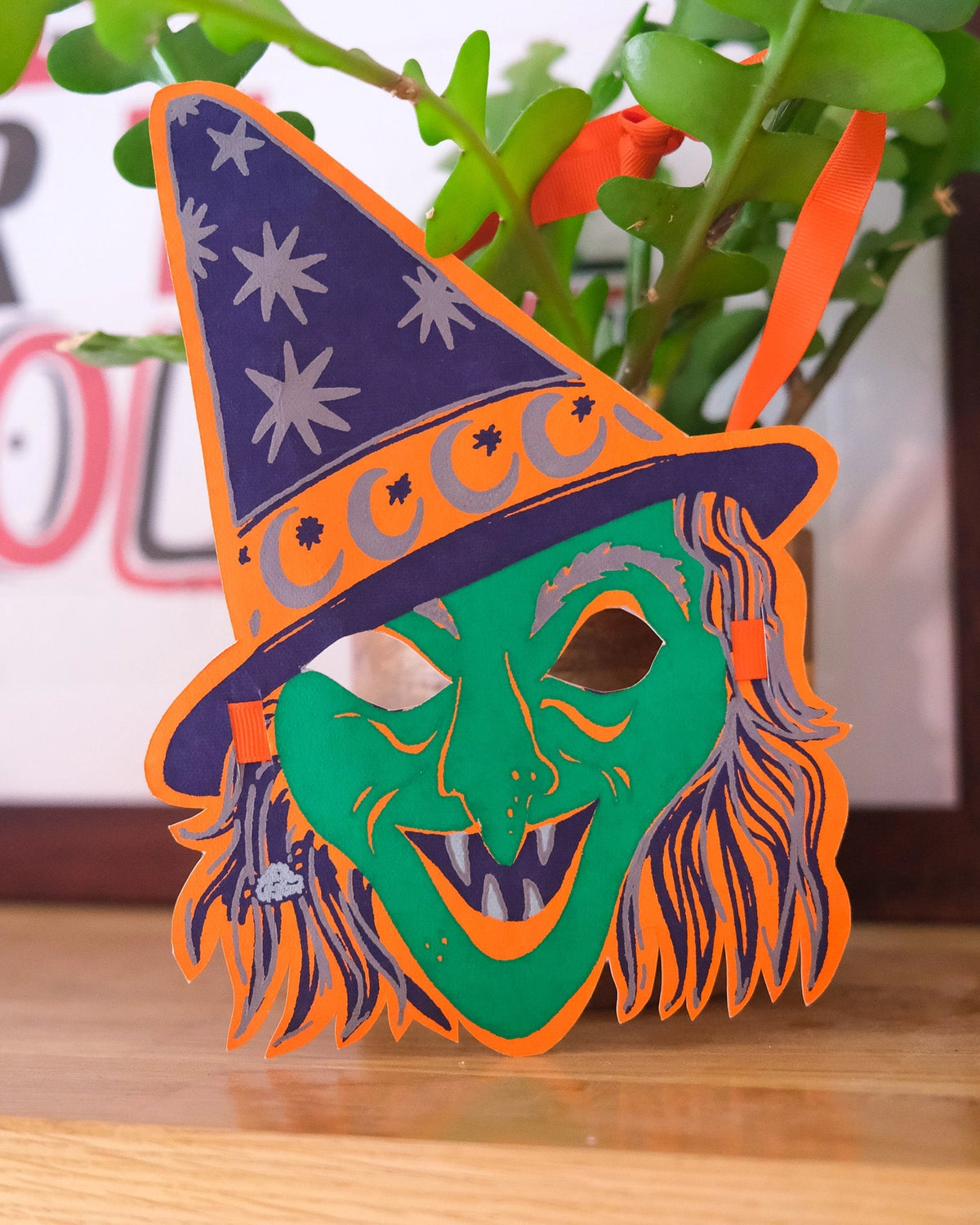 face masks - recycled cotton paper - halloween fancy dress by east end press
