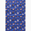 tea towel - microfiber halloween - hounds by geometry house