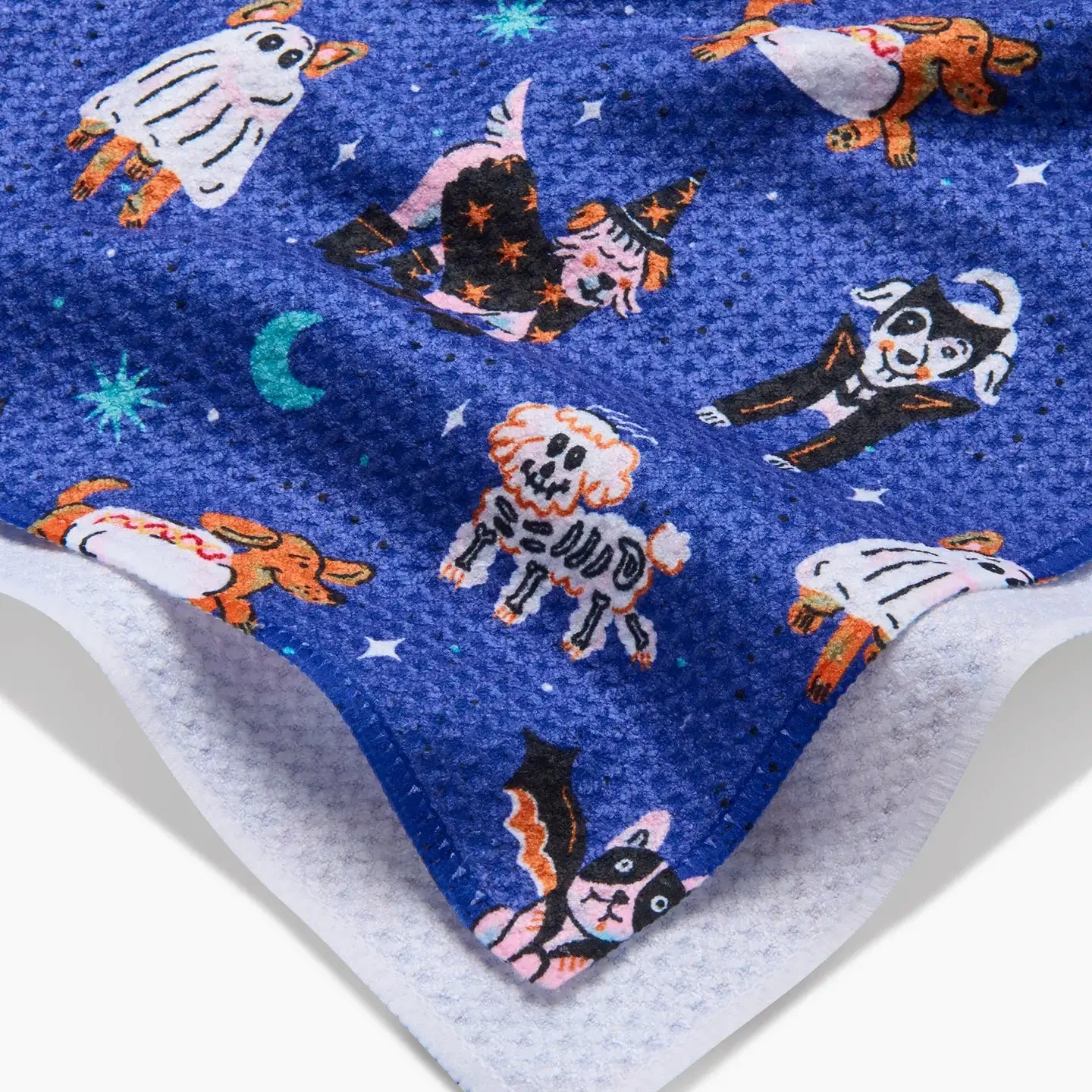 tea towel - microfiber halloween - hounds by geometry house