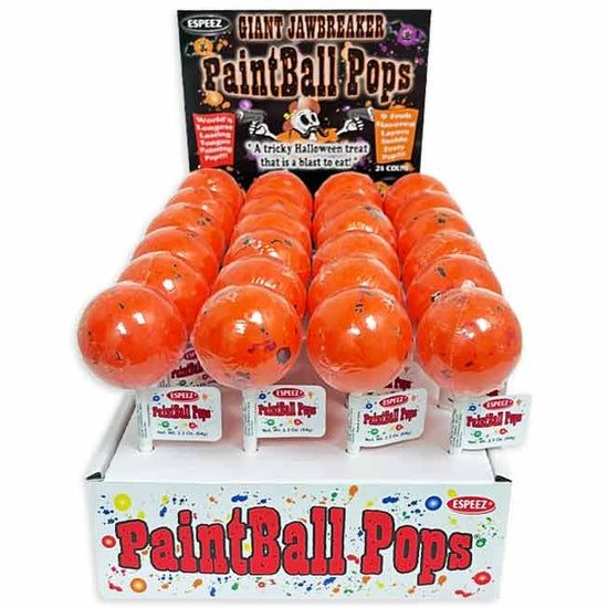 candy - paintball pops - orange by redstone foods inc