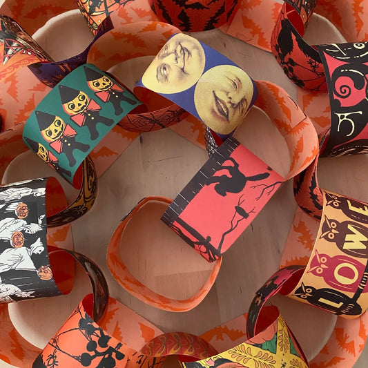 decor - paper chains - halloween by eeboo